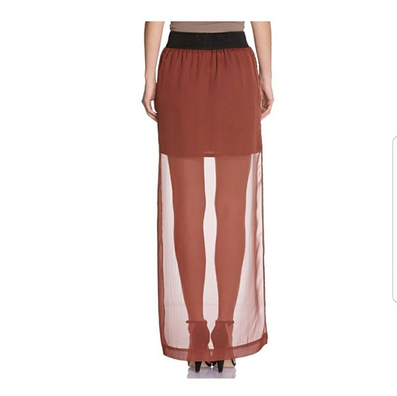 BCBGENERATION HI-LO ASSYMETRIC SKIRT CJD3D916-972 - Picture 2 of 2